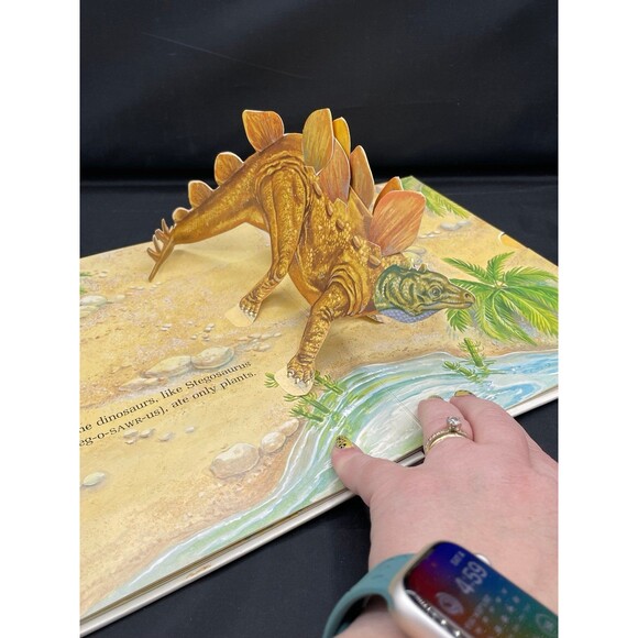 Vintage Random House Pop-Up Book Dinosaurs 1977 Nonfiction for Kids - Picture 12 of 12